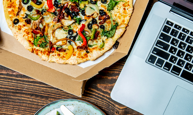 mediterranean pizza with olives and cheese in card 2024 09 30 04 42 10 utc