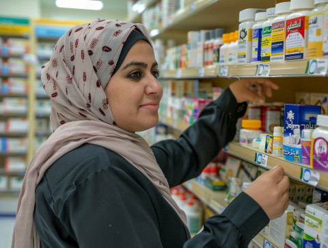 When “Halal” Isn’t Halal: Understanding Mislabeled Halal Products 68 portrait female pharmacist working drugstore