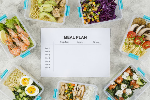 7-Day Low-Sodium Meal Plan to Support Heart and Kidney Health 97 top view meals casseroles with plan salads
